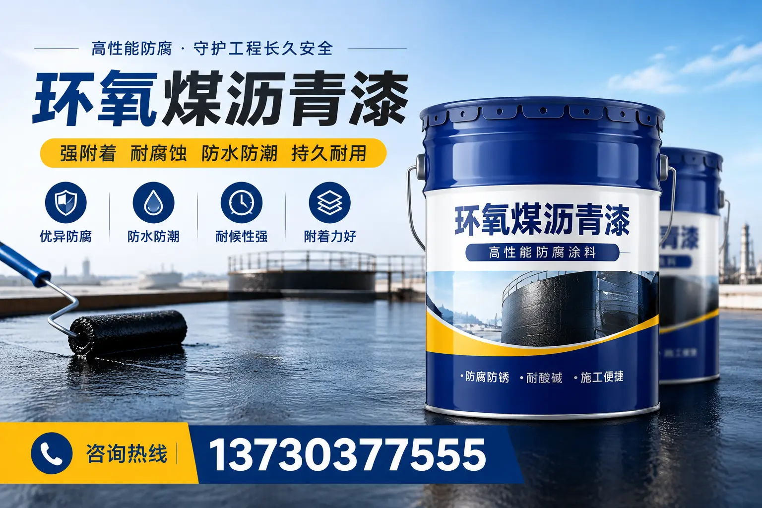 如何判断环氧煤沥青漆的质量?灵丘消费者指南